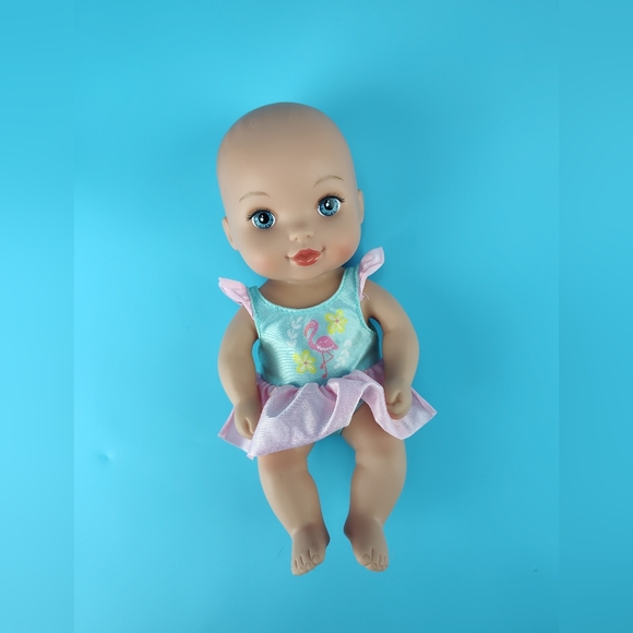 Lauer Toys Toys Lauer Toys 26 Water Baby Girl Doll Waterbabies Blue Eyes Soft Rubber Poshmark